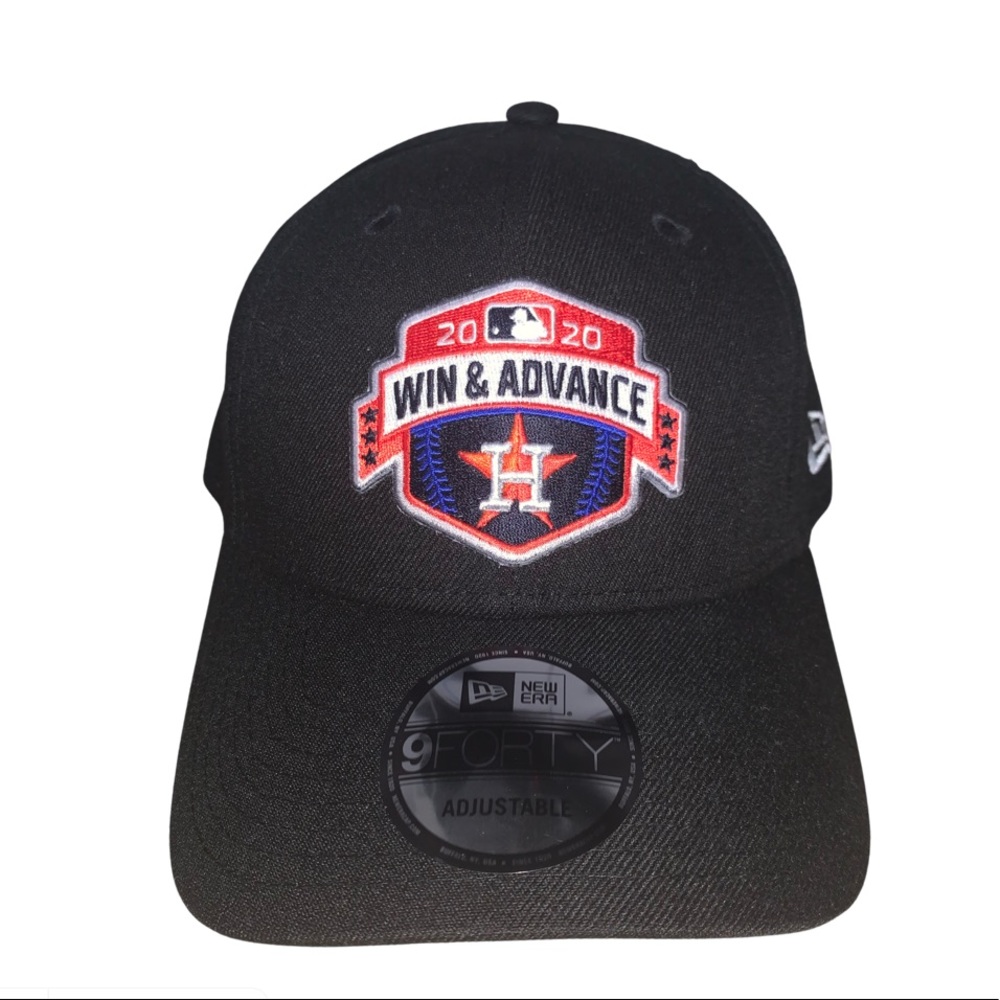 New Era Adjustable Houston Astros Hat Win & Advance